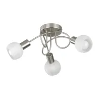 PLAFONIERA GIRANDOLA ANTIBES 3 LUCI ACC. VETRO D 45