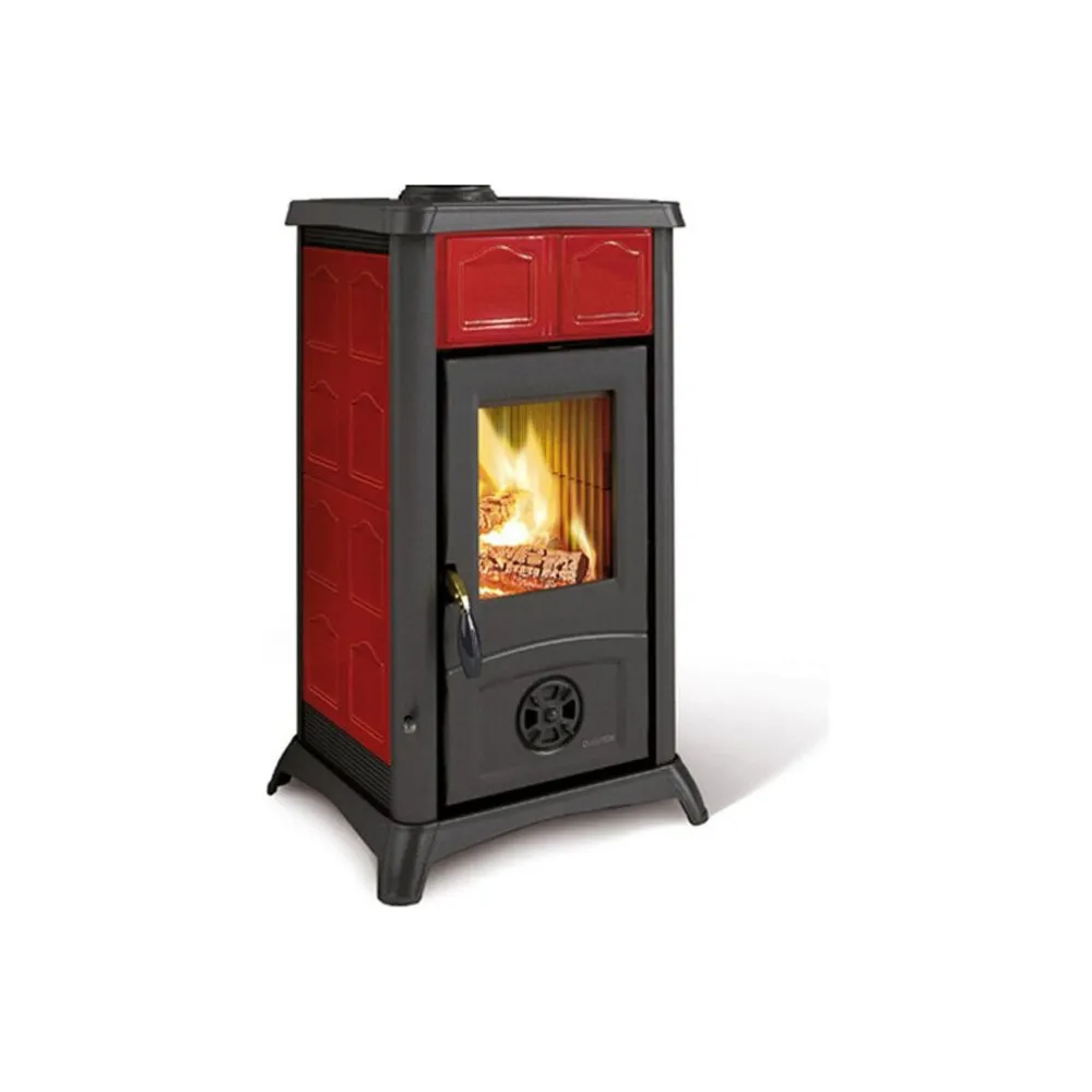 STUFA LEGNA 6 KW GEMMA BORDEAUX STUFA LEGNA 6 KW GEMMA BORDEAUX