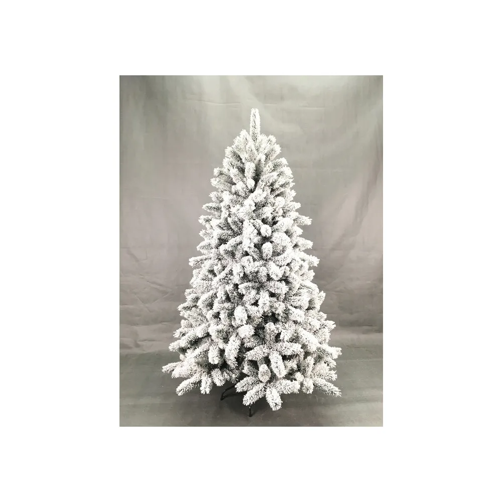 ALBERO DI NATALE INNEVATO RIO LN/PVC 180CM 1255R 116D