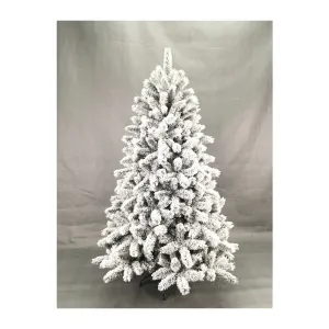 ALBERO DI NATALE INNEVATO RIO LN/PVC 180CM 1255R 116D
