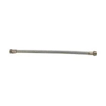 PL FLESSIBILE INOX F 3/8 F 1/2  40 CM 2 PZ