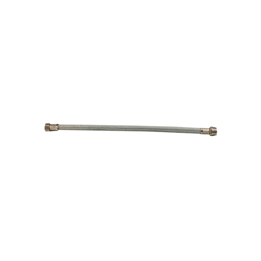PL FLESSIBILE INOX F 3/8 F 1/2  50 CM 2 PZ