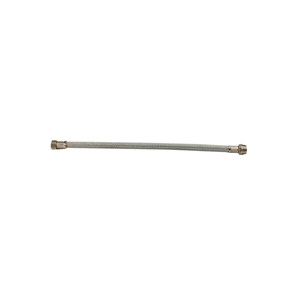 PL FLESSIBILE INOX F F 1/2  40 CM  2 PZ