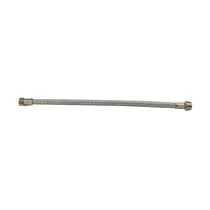 PL FLESSIBILE INOX M 3/8 F 1/2  30 CM  2 PZ