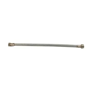 PL FLESSIBILE INOX M F 1/2  30 CM  2 PZ