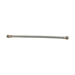 PL FLESSIBILE INOX M F 1/2 40 CM  2 PZ