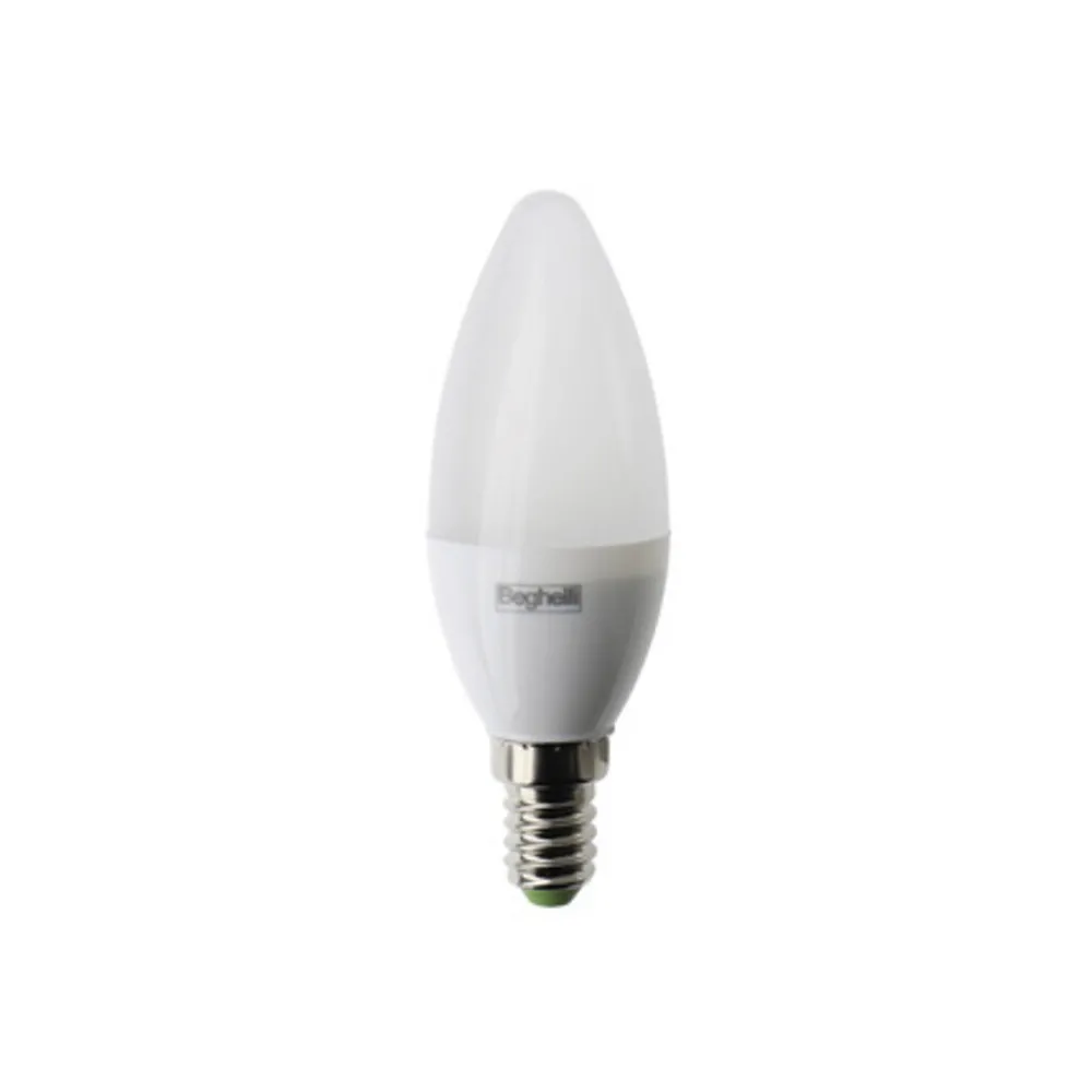 BEGHELLI LED OLIVA E14  7W 58070 FREDDA 6500K SUPER (10