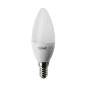 BEGHELLI LED OLIVA E14  7W 58070 FREDDA 6500K SUPER (10