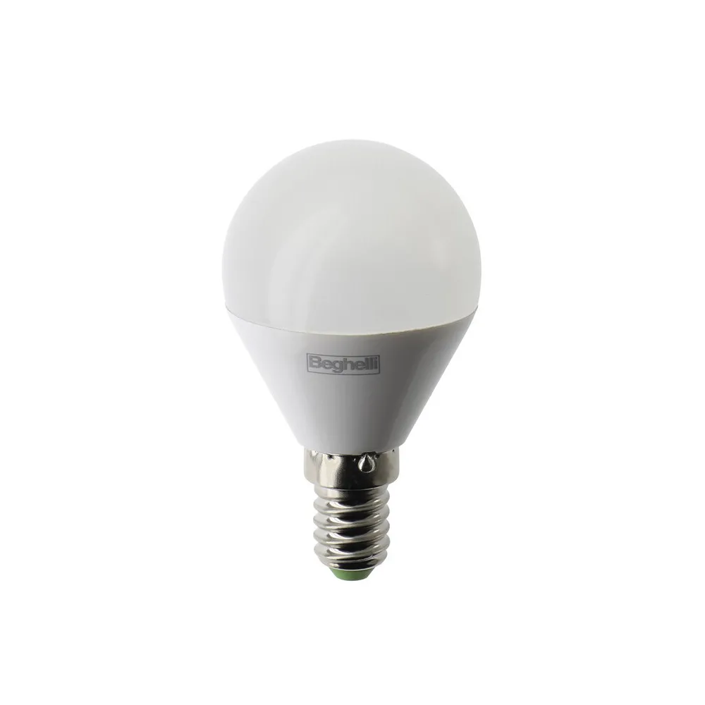 BEGHELLI LED SFERA E14  5W 56824 CALDA 3000K PLAST (10