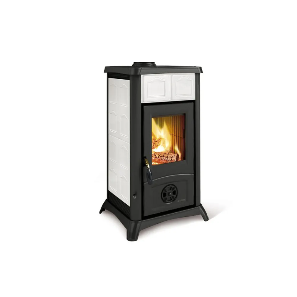 STUFA LEGNA 6 KW GEMMA BIANCO STUFA LEGNA 6 KW GEMMA BIANCO