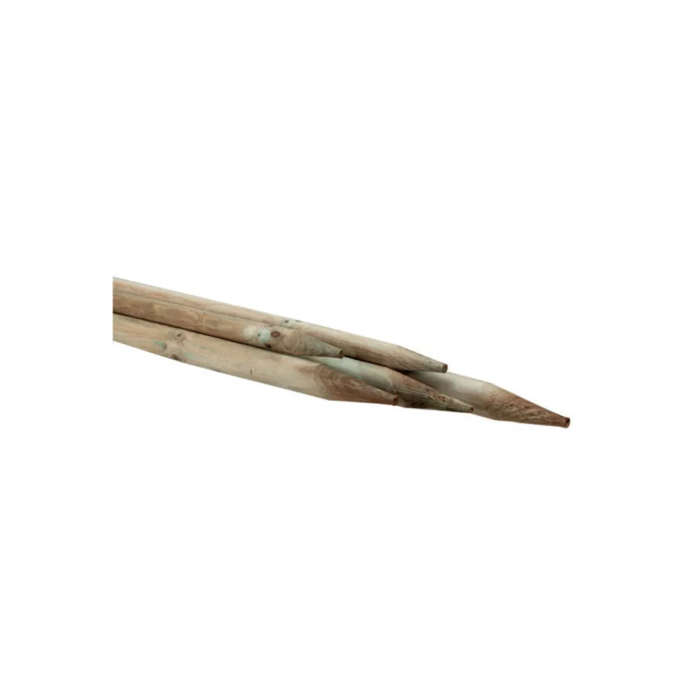 PALO IMPREGNATO TONDO C/PUNTA D 3XH120 CM