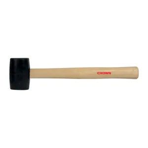CROWN MAZZUOLA TESTA GOMMA M/LEGNO 45 MM CPHHR-WHB08