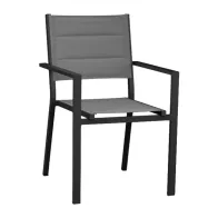 POLTRONA STRETCH IN ALLUMINIO ANTRACITE