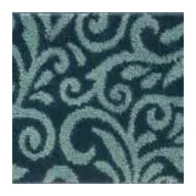 TAPPETO BAGNO GIGLIO 50X80 CM BLU