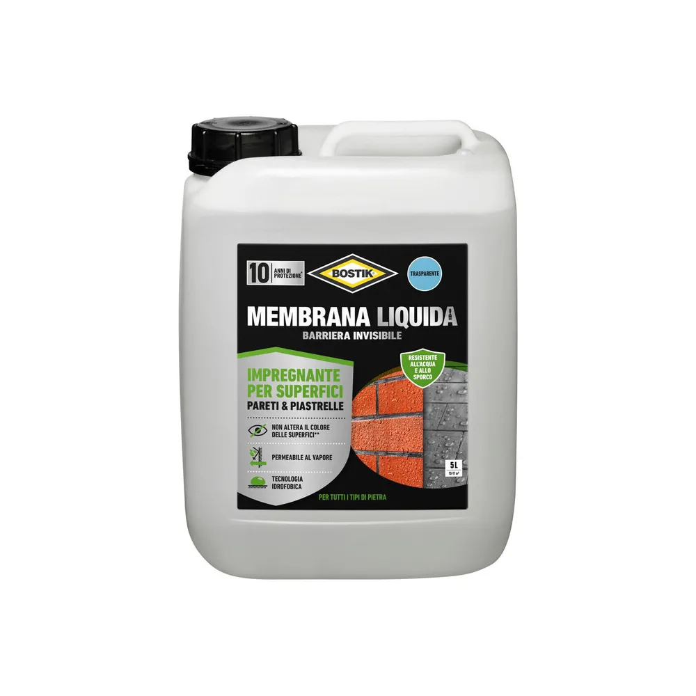 BOSTIK MEMBRANA LIQUIDA BARRIERA INVIS 5 L TRASP BOSTIK MEMBRANA LIQUIDA BARRIERA INVIS 5 L TRASP