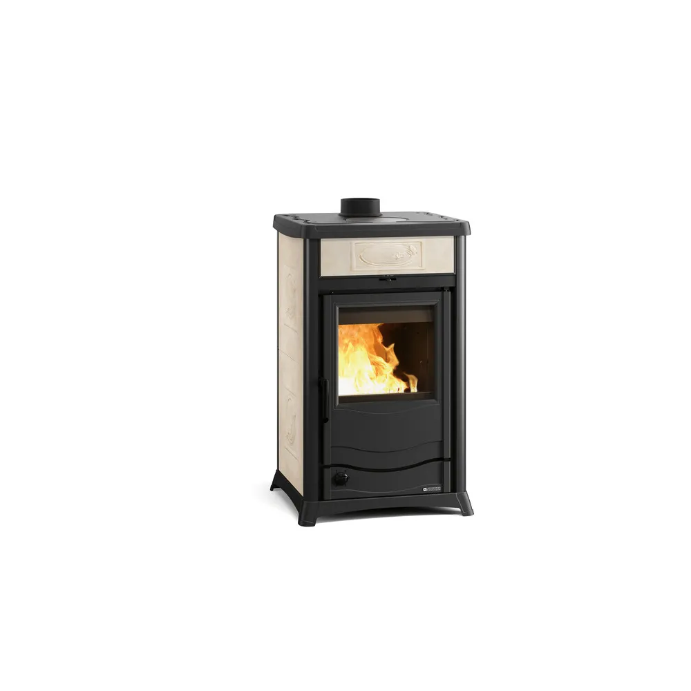 TERMOSTUFA LEGNA 11.1 KW ROSSELLA PLUS EVO DSA 4.0 PANNA TERMOSTUFA LEGNA 11.1 KW ROSSELLA PLUS EVO DSA 4.0 PANNA