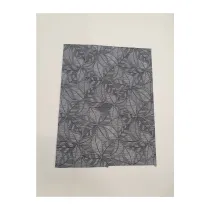 PASSATOIA CANTEX FOGLIE H 53 CM GRIGIO (20