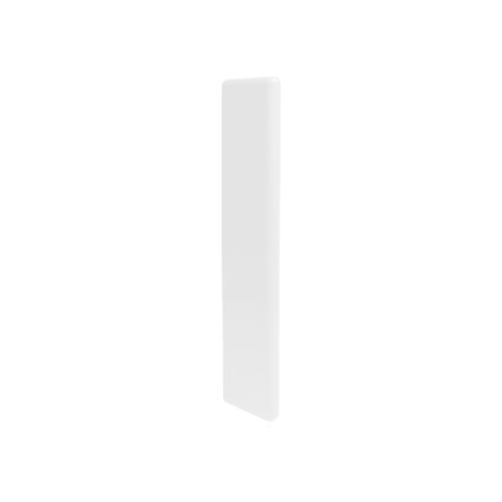 PLACCA CIECA P/AVVOLGITORI UNIV. IN ABS BIANCO