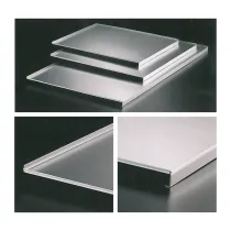 SOTTOLAVELLO ALLUMINIO P/CUCINA 1164X510X18 MM (10