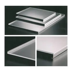 SOTTOLAVELLO ALLUMINIO P/CUCINA 1164X510X18 MM (10