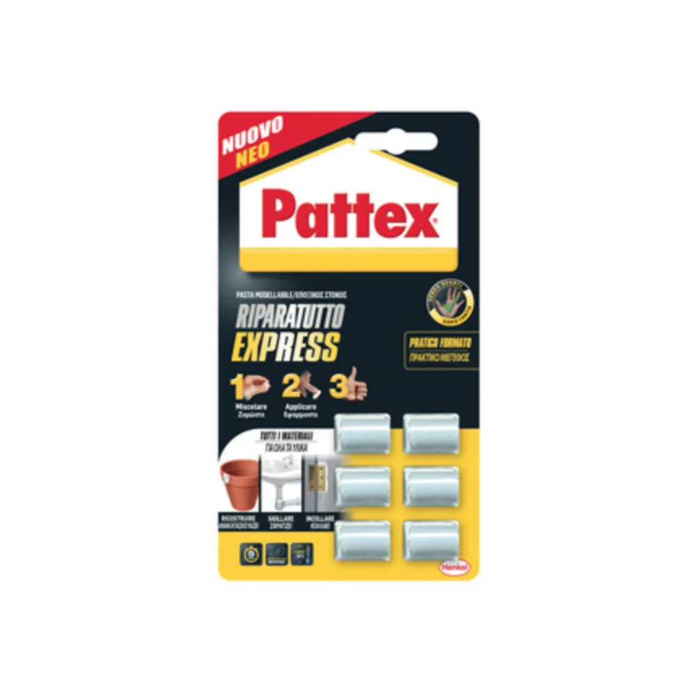 PATTEX ADESIVO RIPARATUTTO EXPRESS MONODOSE