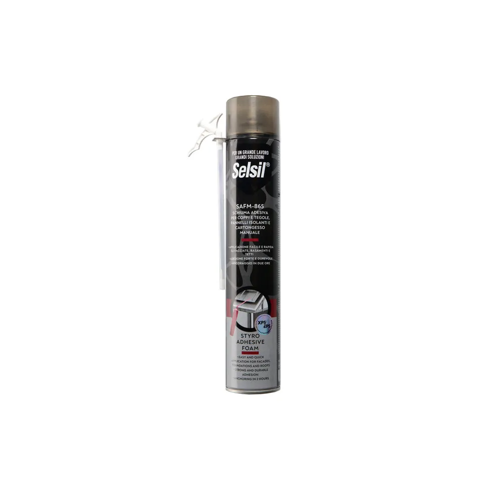 SELSIL SCHIUMA POLIURET COPPI E TEGOLE MAN 750 ML (12