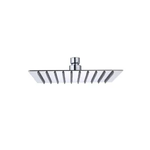 SOFFIONE DOCCIA INOX QUADRO 200X200 MM GROENLA