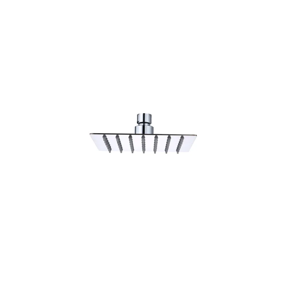 SOFFIONE DOCCIA INOX QUADRO 150X150 MM GROENLA