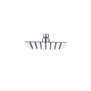 SOFFIONE DOCCIA INOX QUADRO 150X150 MM GROENLA