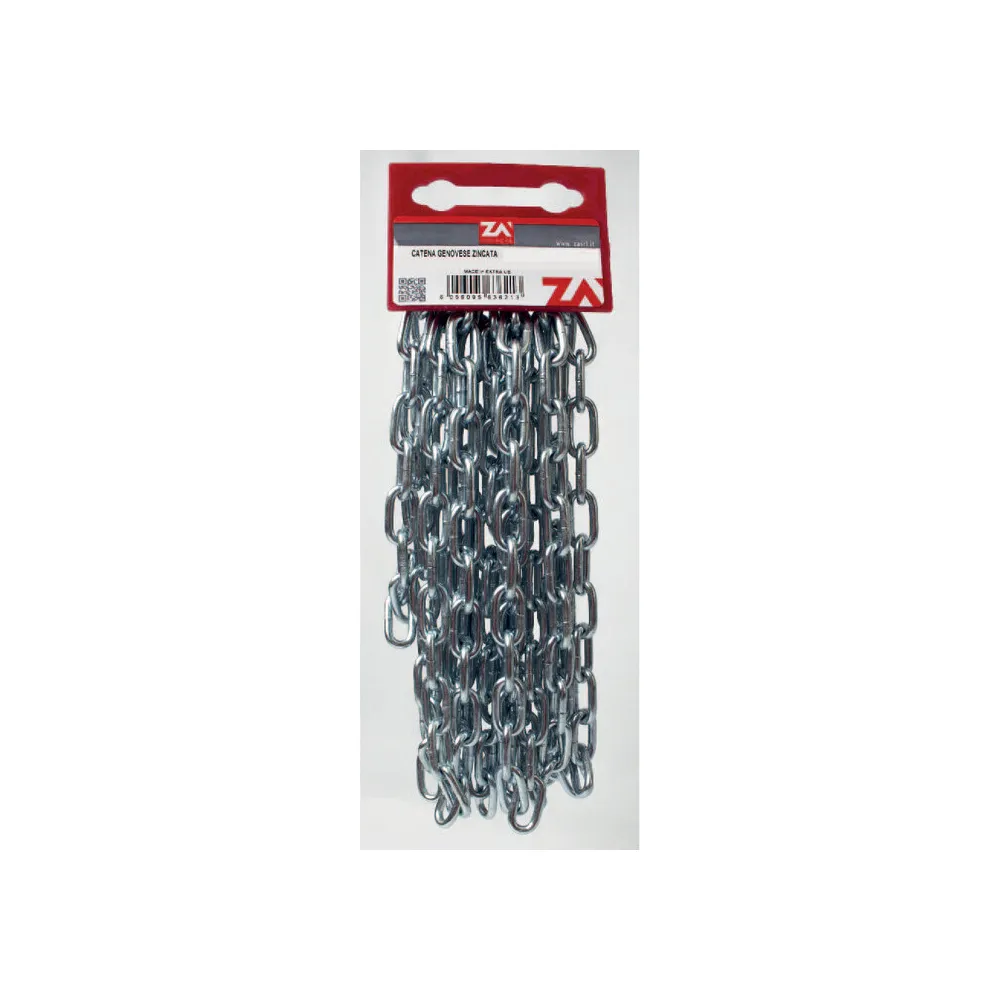 CATENA GENOVESE ZINCATA PRETAGL 2 MM N13 2