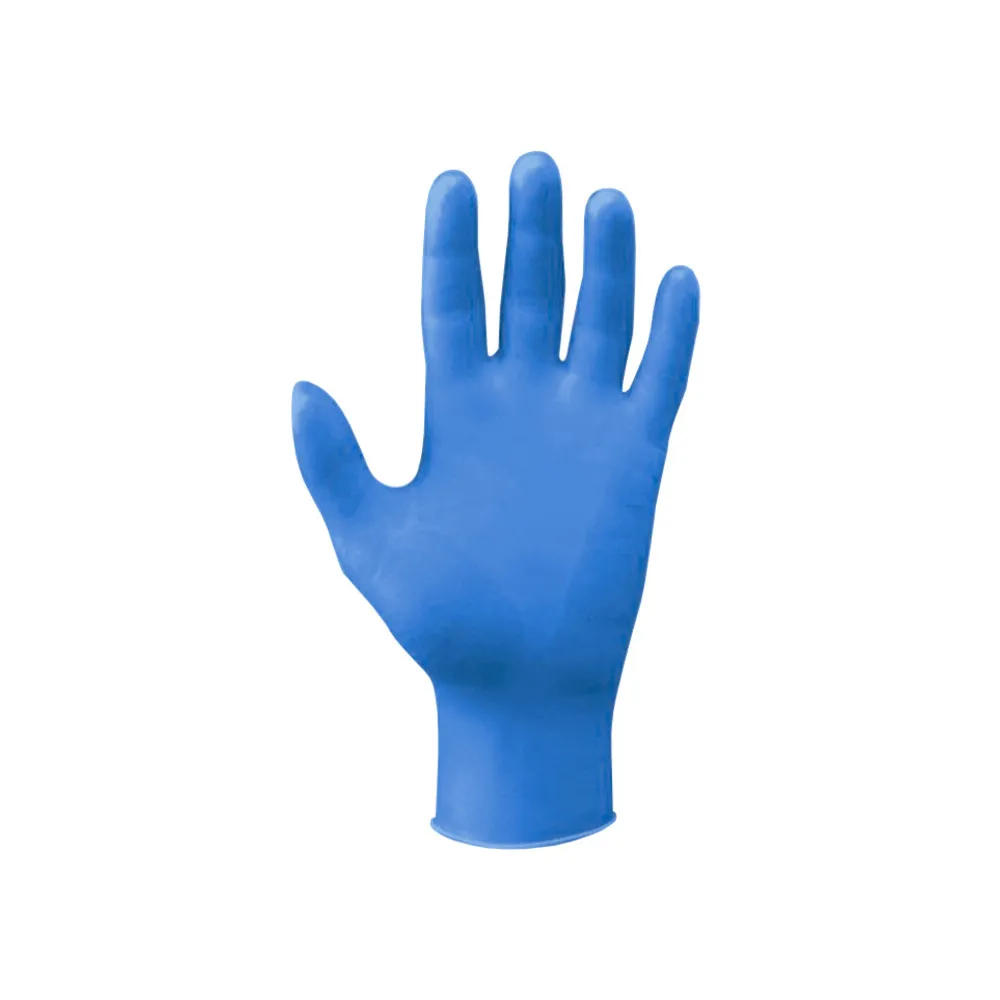 GUANTI NITRILE BLU PROF. CAT. III TG. L  100 PZ