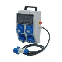 ROSI 2240E-PF QUADRO ELETTRICO 4P CE 220V PULS EMER