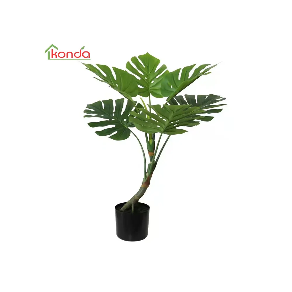 C PIANTA MONSTERA ARTIFICIALE 80 CM (4 C PIANTA MONSTERA ARTIFICIALE 80 CM (4