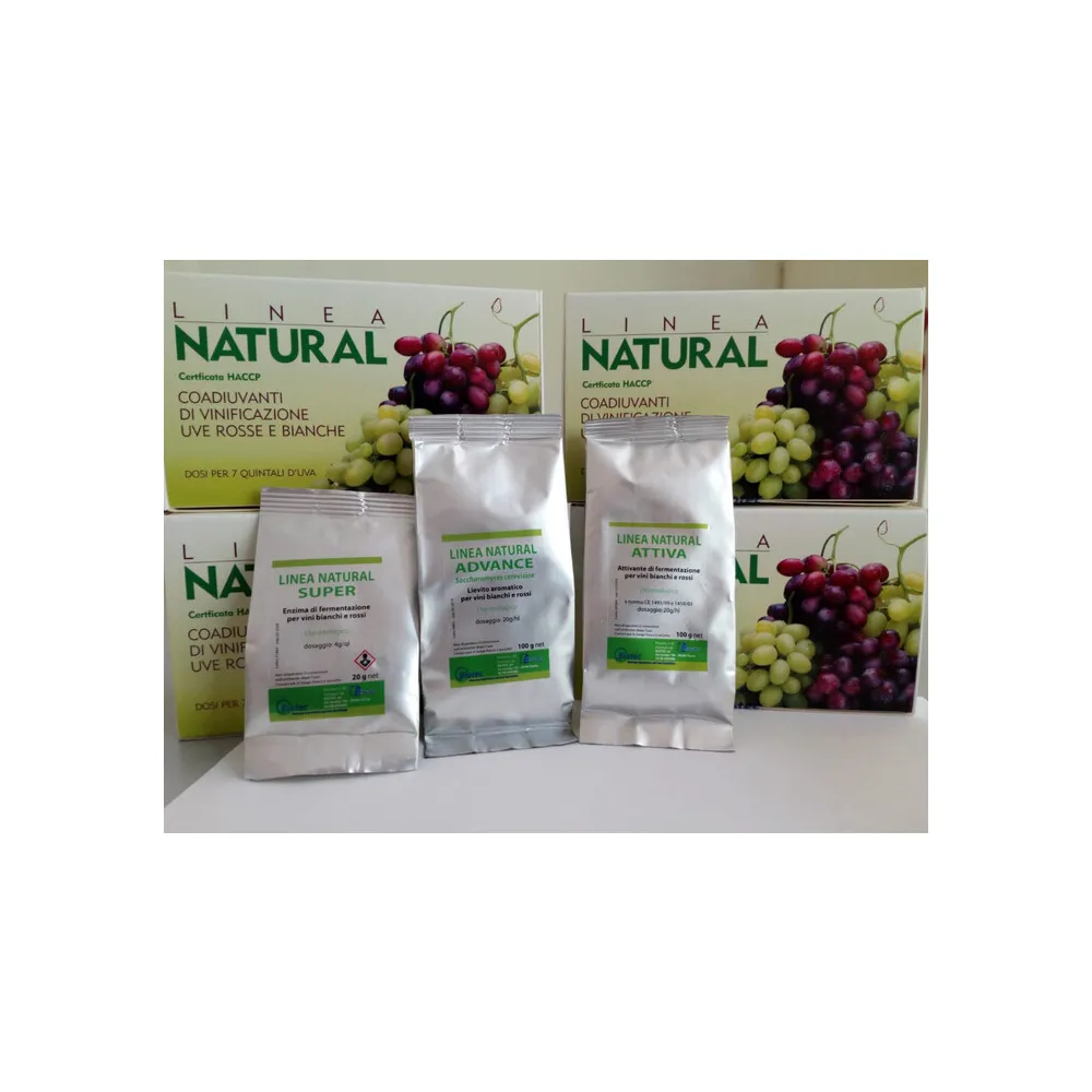 KIT VINIFICAZIONE LIEVITO/NUTRIENTE/ENZIMA