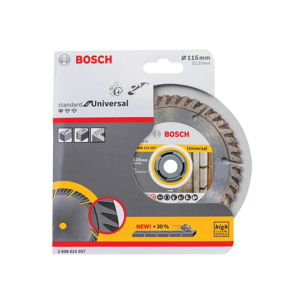 BOSCH-A DISCO DIAMANTATO STANDARD D 115 MM BOSCH-A DISCO DIAMANTATO STANDARD D 115 MM