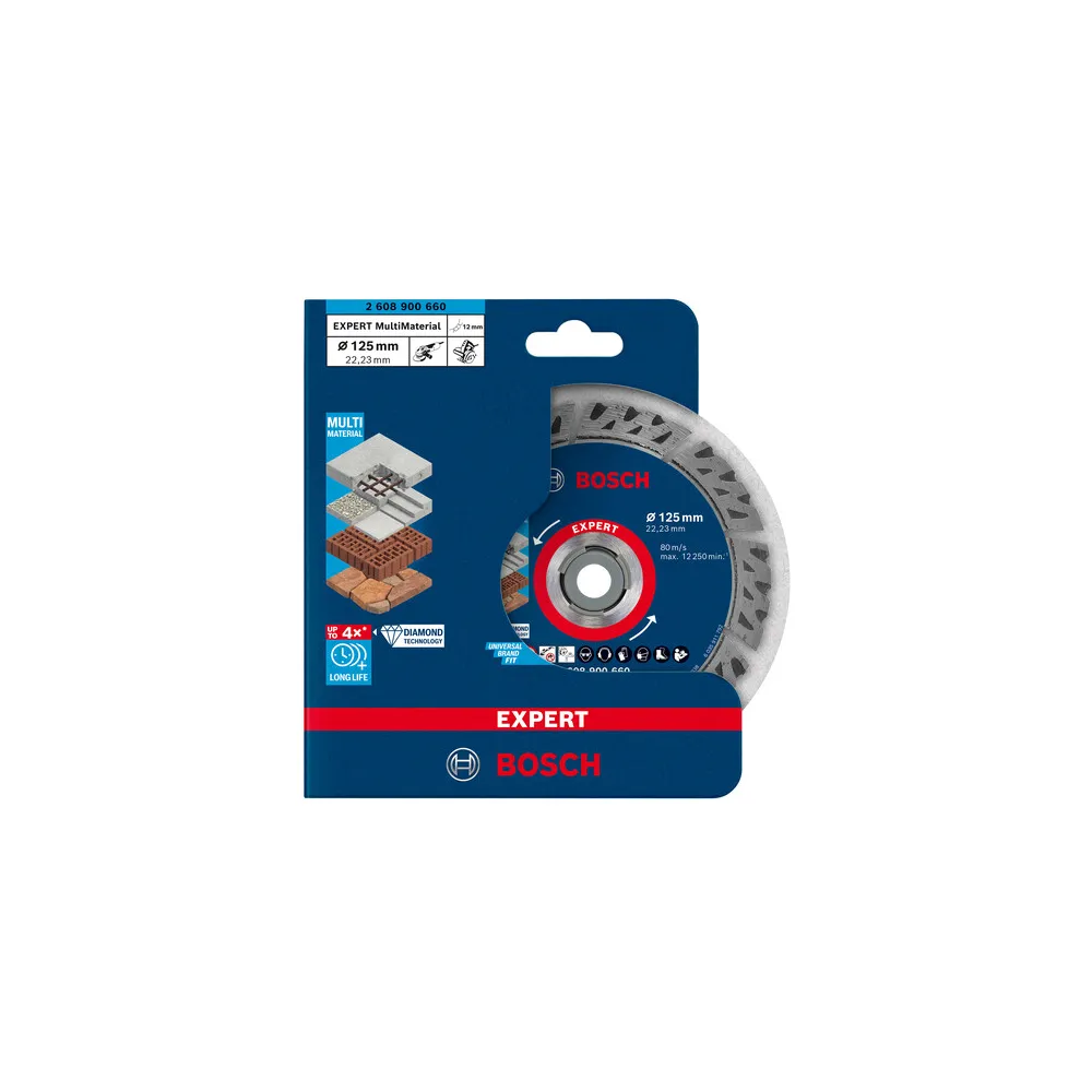 BOSCH-A DISCO  DIAMANTATO EXPERT D 125 MM