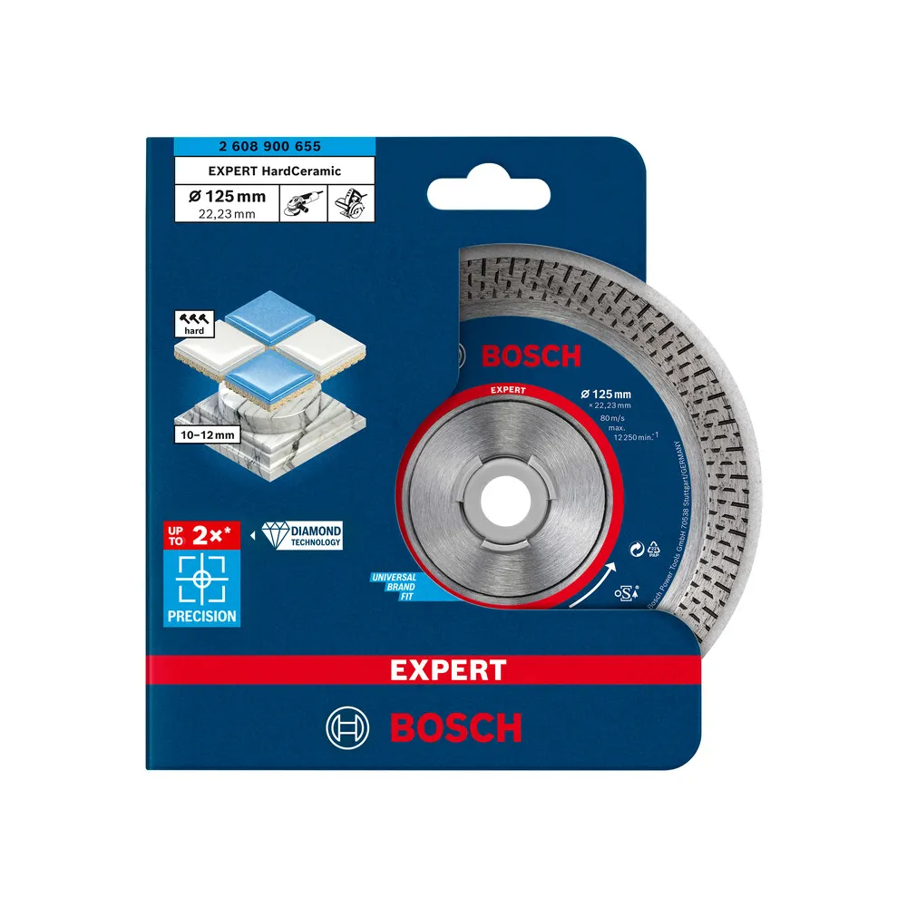 BOSCH-A DISCO DIAMANTATO EXPERT CERAMICA D 125 MM BOSCH-A DISCO DIAMANTATO EXPERT CERAMICA D 125 MM