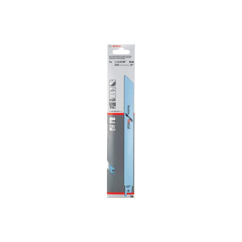 BOSCH-A 5 LAME S1122 BF P/SEGA P/LAMIERA