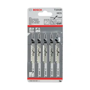 BOSCH-A 5 LAME T 101 B P/SEGHETTO ALTERNATIVO