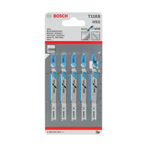 BOSCH-A 5 LAME T 118 B P/SEGHETTO ALTERNATIVO