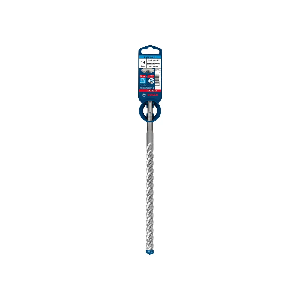 BOSCH-A PUNTA SDS PLUS-7X EXPERT 14X200/265 MM BOSCH-A PUNTA SDS PLUS-7X EXPERT 14X200/265 MM