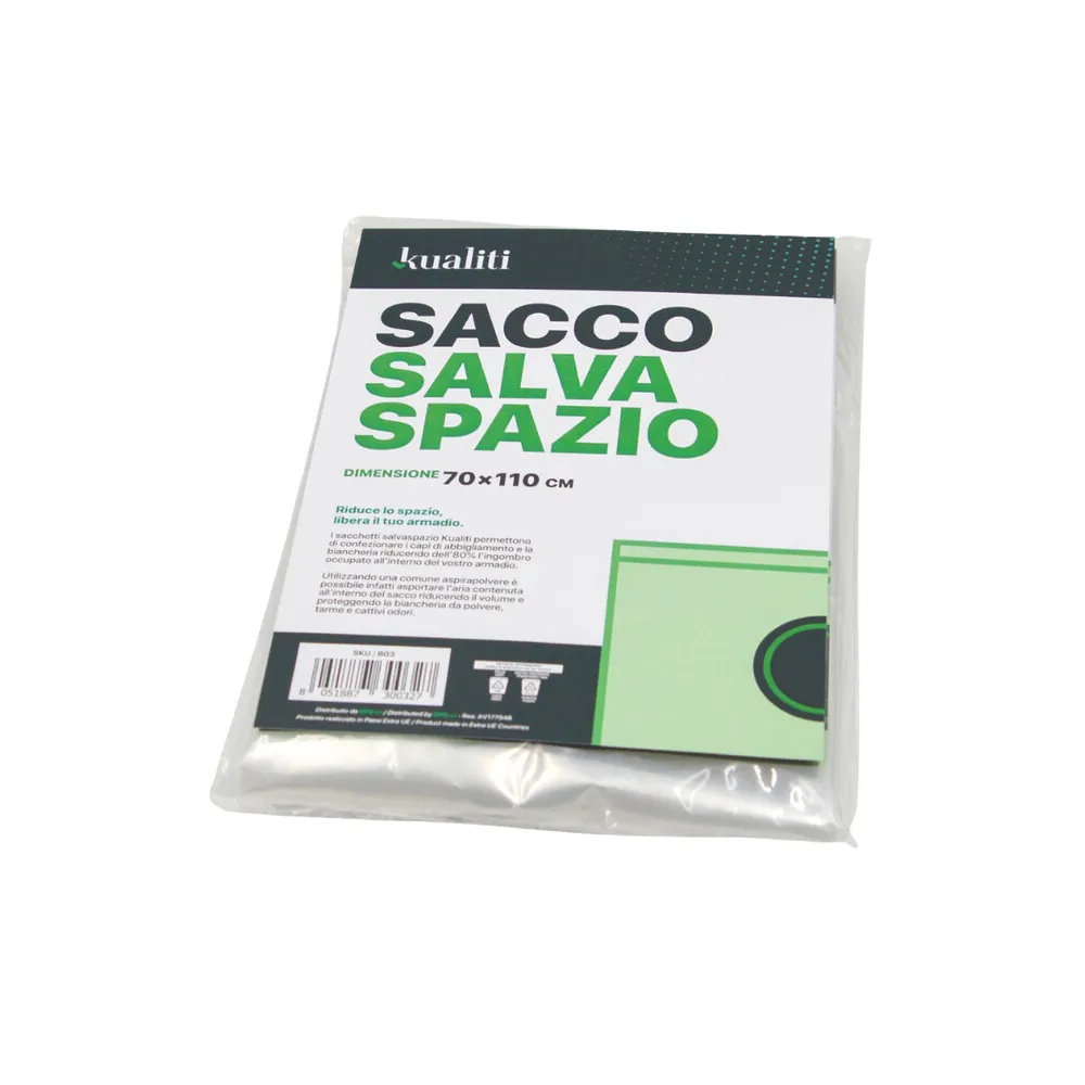 FOLLETTO BUSTA SALVASPAZIO 70X110 CM