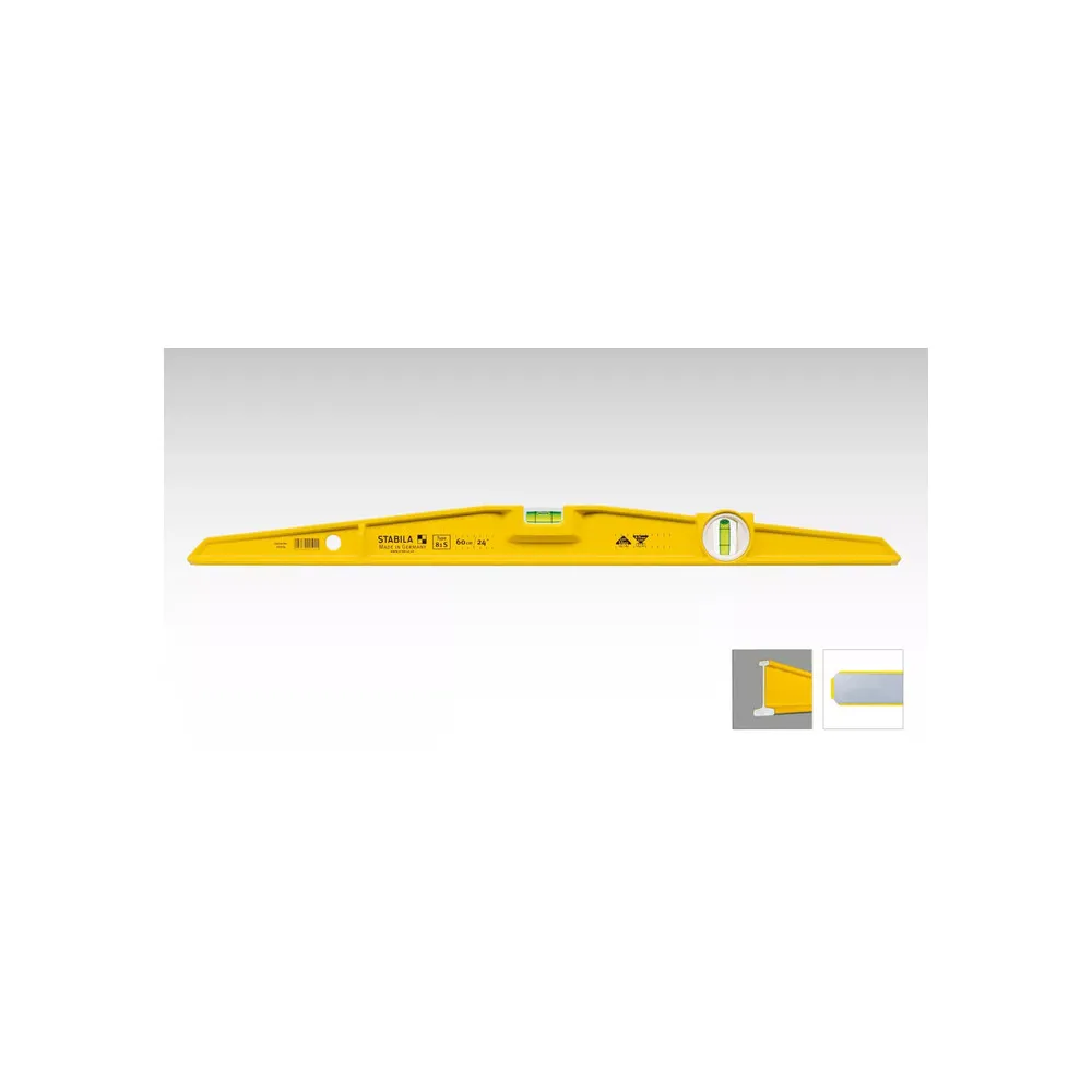 LIVELLA A 2 BOLLE STABILA 81 S DA 60 CM LIVELLA A 2 BOLLE STABILA 81 S DA 60 CM