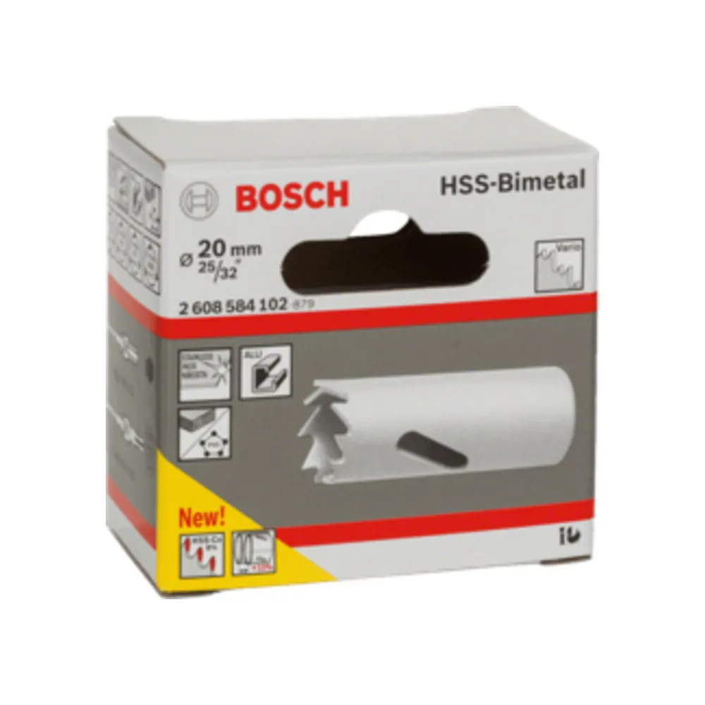 BOSCH-A SEGA A TAZZA BIMETALLICA HSS D 20 BOSCH-A SEGA A TAZZA BIMETALLICA HSS D 20