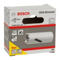 BOSCH-A SEGA A TAZZA BIMETALLICA HSS D  22