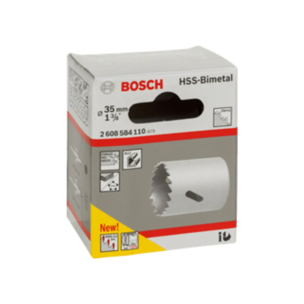 BOSCH-A SEGA A TAZZA BIMETALLICA HSS D 35 BOSCH-A SEGA A TAZZA BIMETALLICA HSS D 35