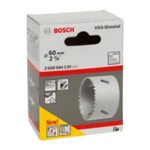 BOSCH-A SEGA A TAZZA BIMETALLICA HSS D  60