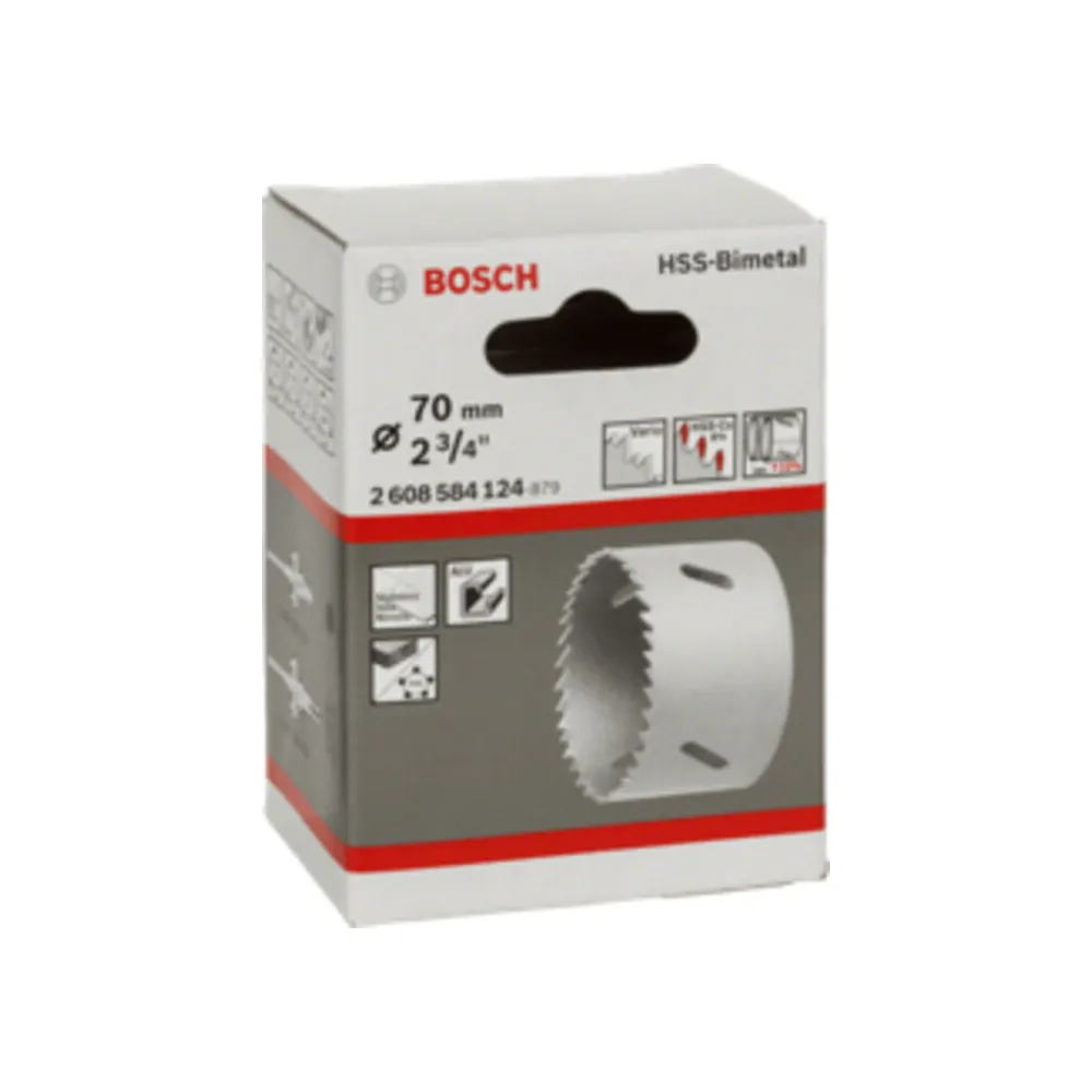 BOSCH-A SEGA A TAZZA BIMETALLICA HSS D  70