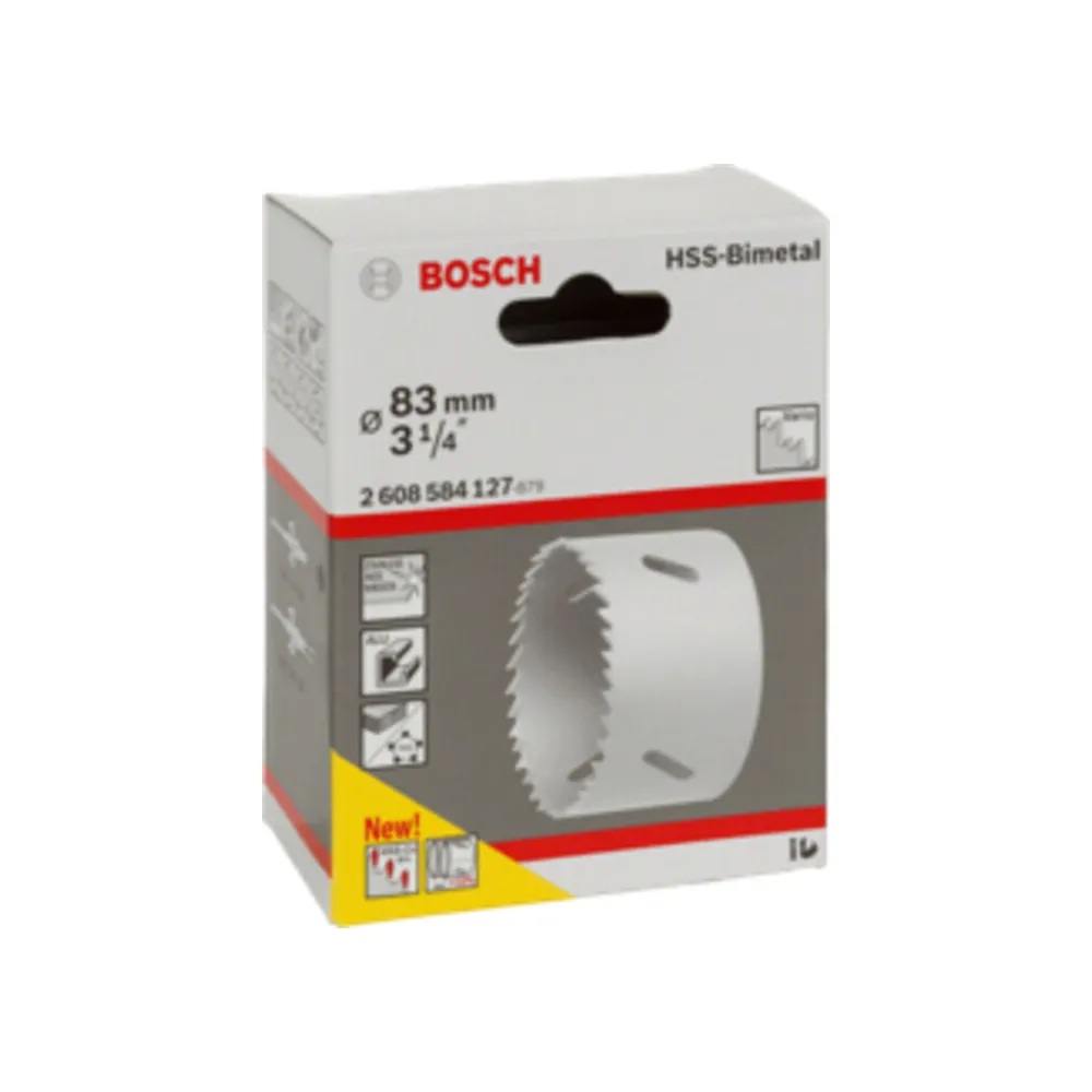 BOSCH-A SEGA A TAZZA BIMETALLICA HSS D  83
