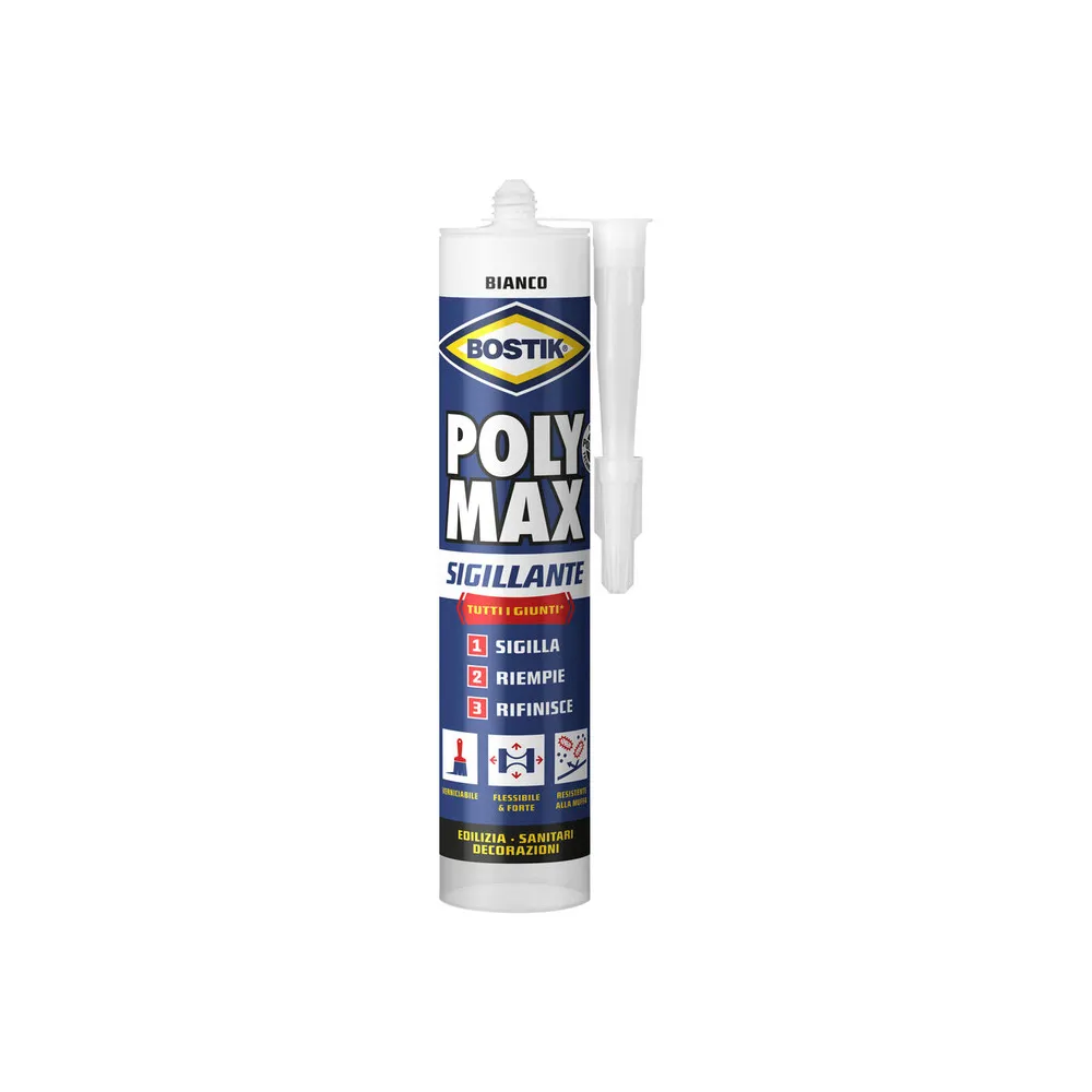 BOSTIK POLYMAX SIGILLANTE 280 ML BIANCO CARTUC